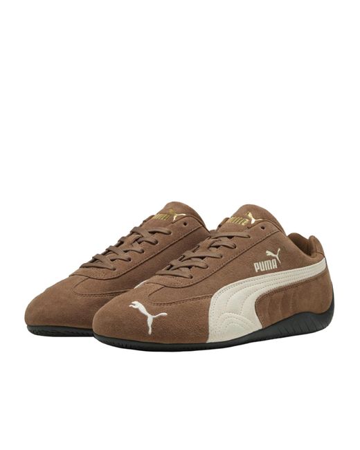PUMA Brown Lightweight Low-Top Casual Shoes
