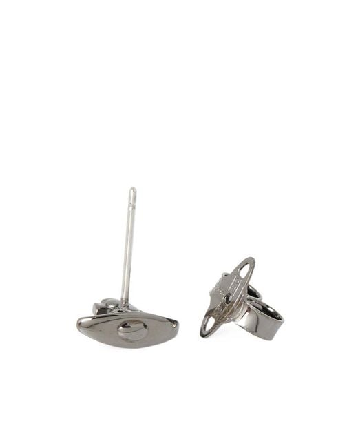 Vivienne Westwood White Lorelei Earring