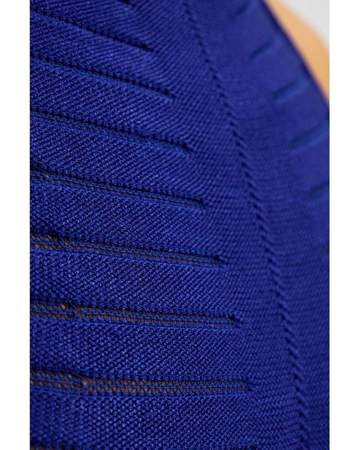Alaïa Blue Short Dresses