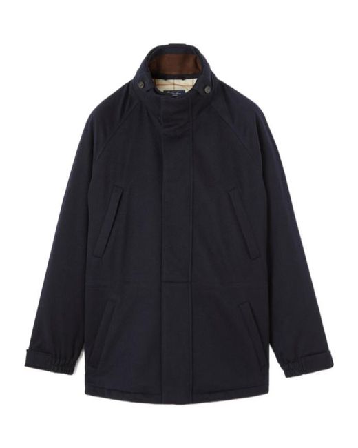 Loro Piana Blue Icer Field Jacket for men
