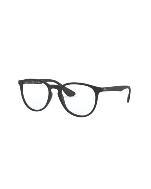 Ray-Ban White Round Shaped Glasses