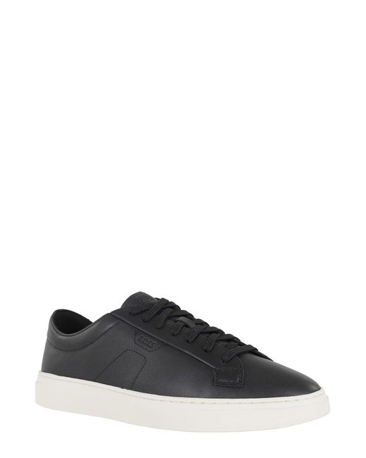 Boss Black Lace-Up Low-Top Casual Shoes for men
