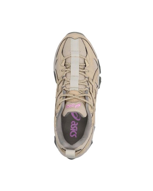 Asics Brown Gel-Quantum Lace-Up Sneakers for men