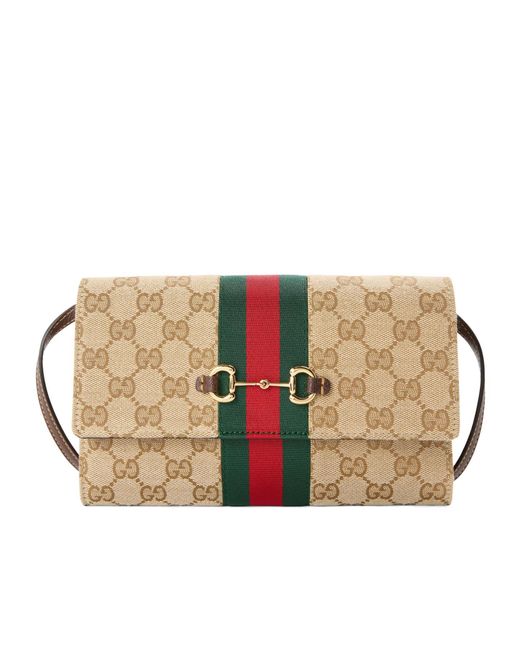 Gucci Natural Printed Shoulder Bag