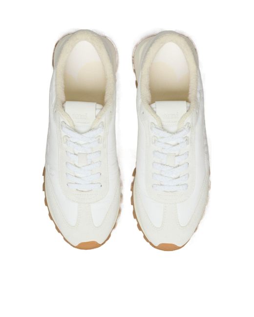 AMI White Ami New Rush Sneakers for men