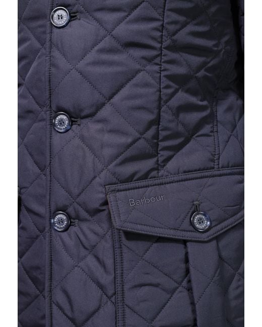 Barbour Blue Quilted Jacket for men