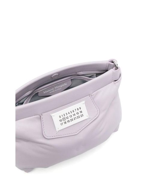 Maison Margiela Gray Glam Slam Padded Crossbody Bag