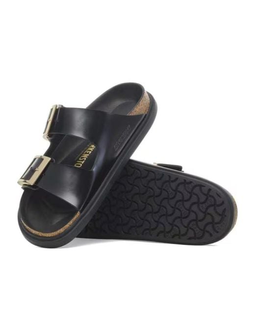 Birkenstock Black Arizona Buckle-Fastening Sandals