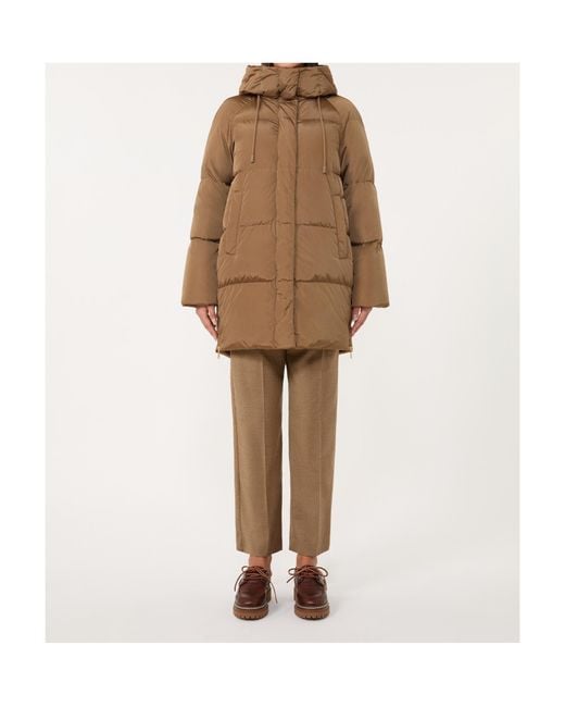 Weekend by Maxmara Brown Newbembo Quilted Coat