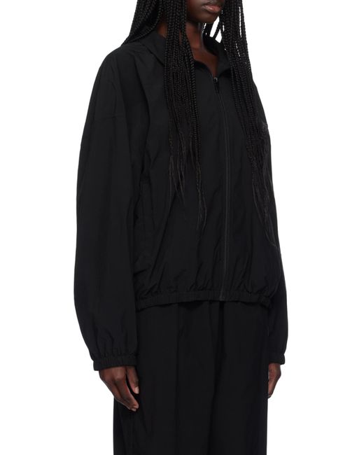 Alexander Wang Black Zipped Track Jacket