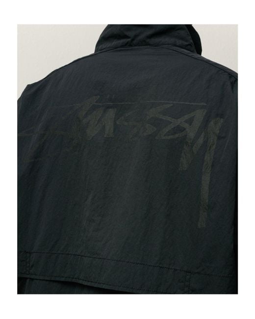 Stussy Blue Long Sleeve Jacket for men