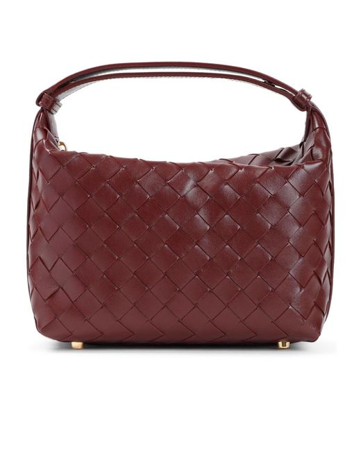 Bottega Veneta Red Wallace Mini Shoulder Bag