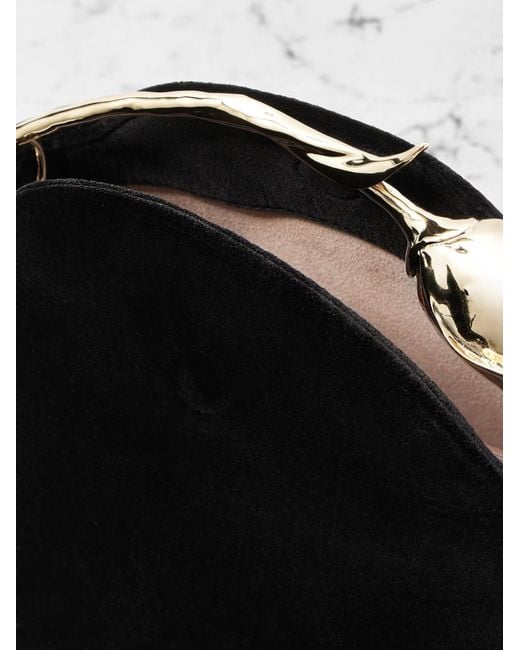 Erdem Black Mini Bloom Bag