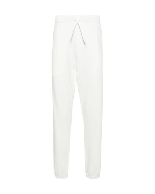 Autry White Logo Patch Tapered Leg Track Pants for men