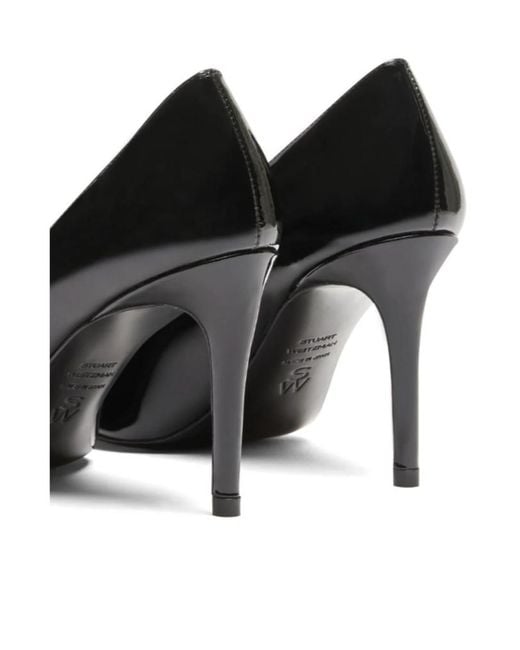 Stuart Weitzman Black Pointed High Heels