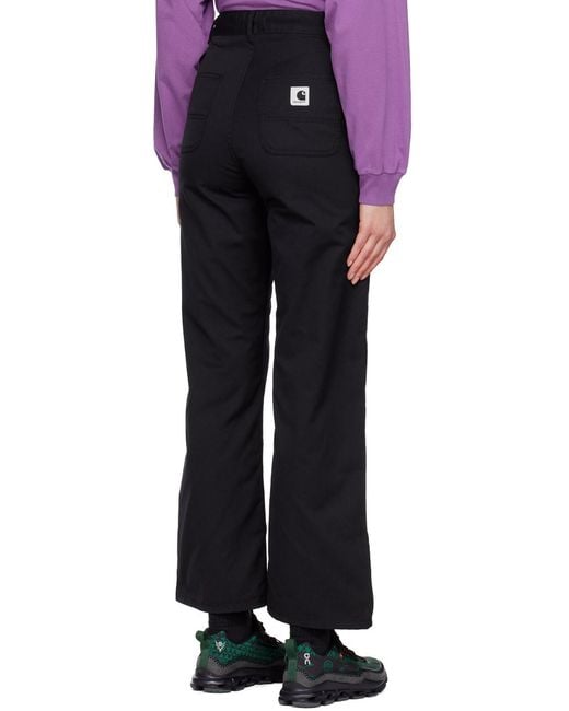 Carhartt Black Twill Casual Pants