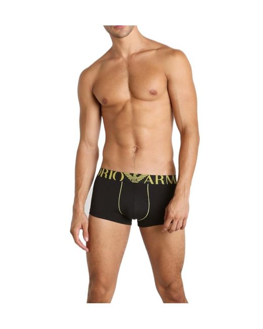 Emporio Armani Blue Logo Detail Panties for men
