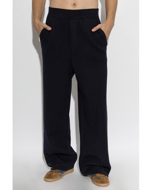 DSquared² Blue Elastic Waist Sports Pants for men