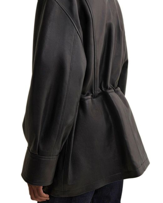 Arma Black Maeve Leather Jacket