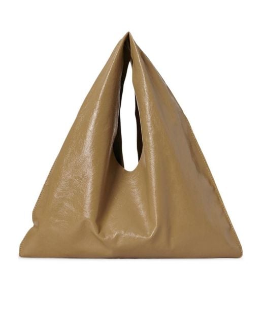 The Row Natural Small Bindle Tote Bag