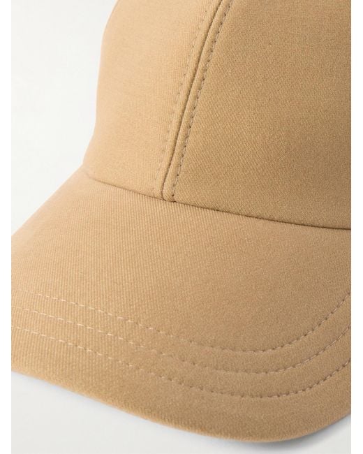 The Row White Caspian Baseball Cap