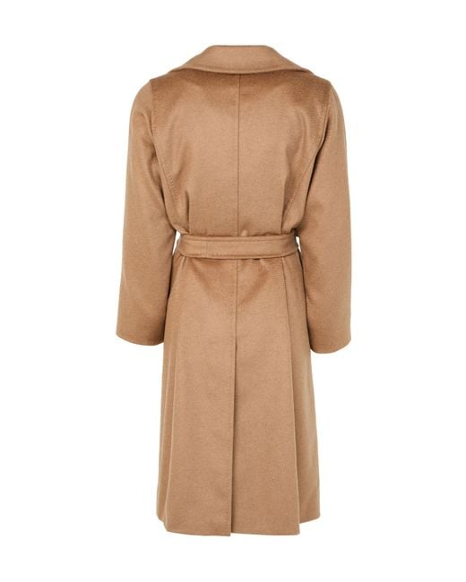Max Mara Natural Long Belted Coat