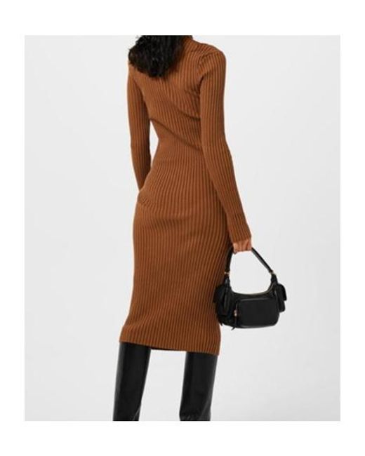 Anine Bing Brown Victoria Dress