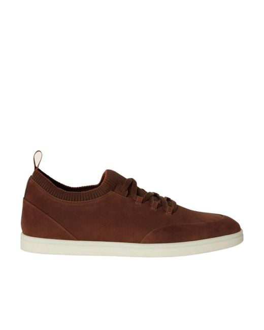 Loro Piana Brown Soho Walk Sneakers for men