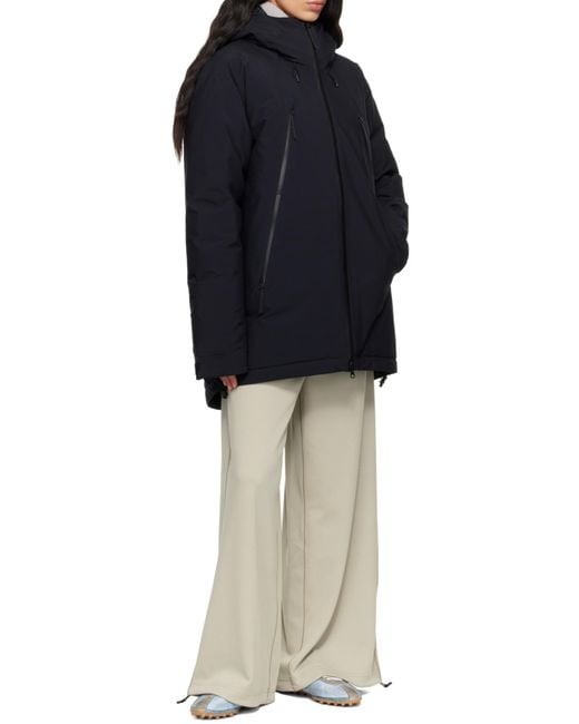 MM6 MAISON MARGIELA X SALOMON Blue Zipped Drawstring Jacket