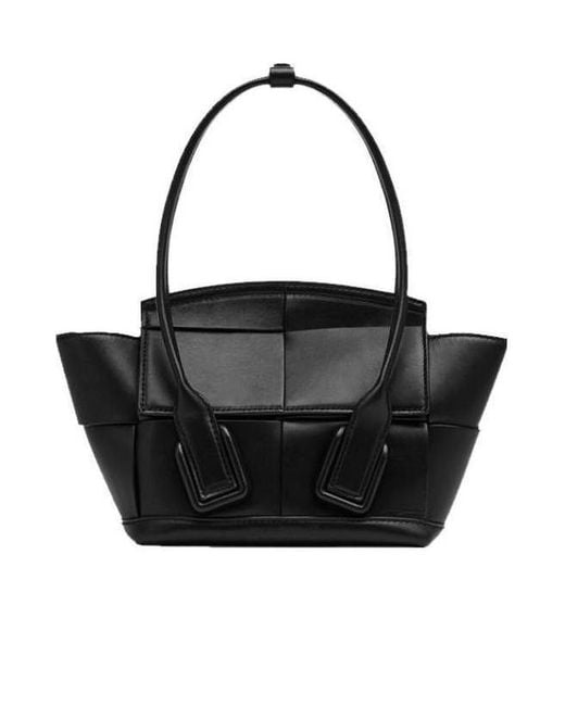 Bottega Veneta Black Mini Arco Tote Bag