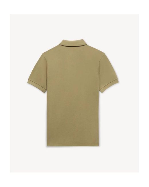 KENZO Green Signature Embroidered Slim Polo Shirt for men