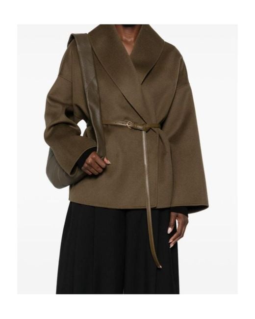 Max Mara Brown Long-Sleeved Coat