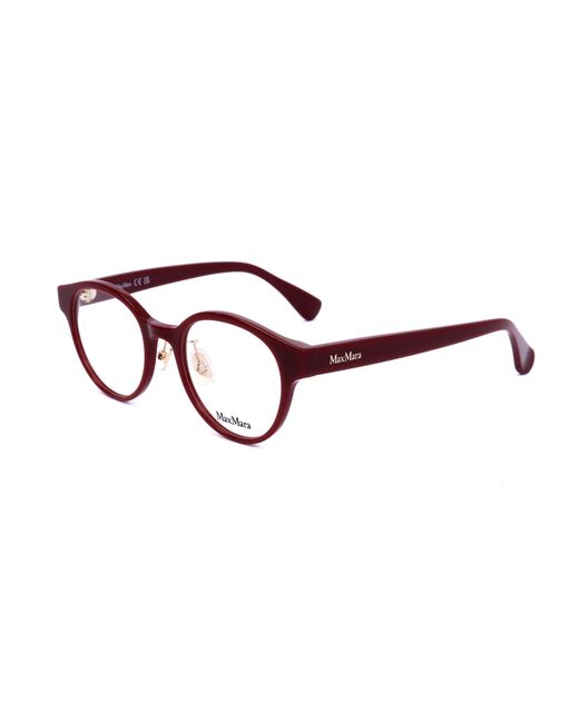 Max Mara Multicolor Oval Frame Glasses