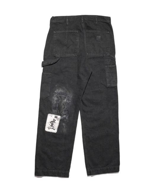 Enfants Riches Deprimes Gray Enfants Riches Déprimés Paint Straight Leg Pants