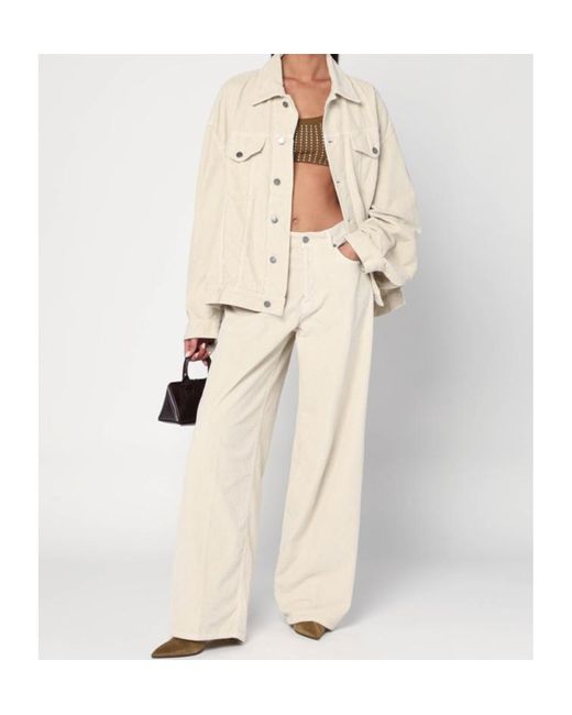 Haikure Natural Corduroy Casual Jacket
