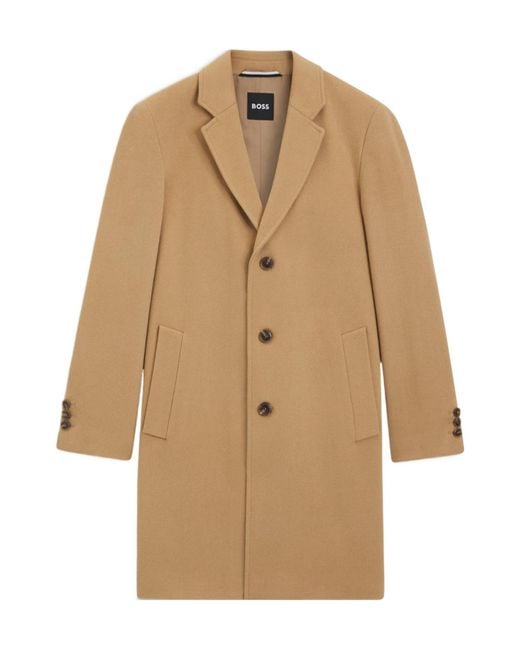 Boss Natural Solid Coat for men