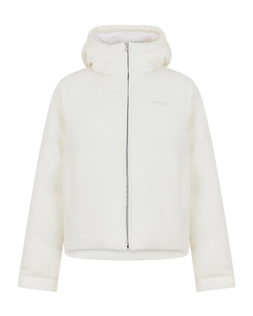 Gucci White Tailored Fit Bomber Jacket
