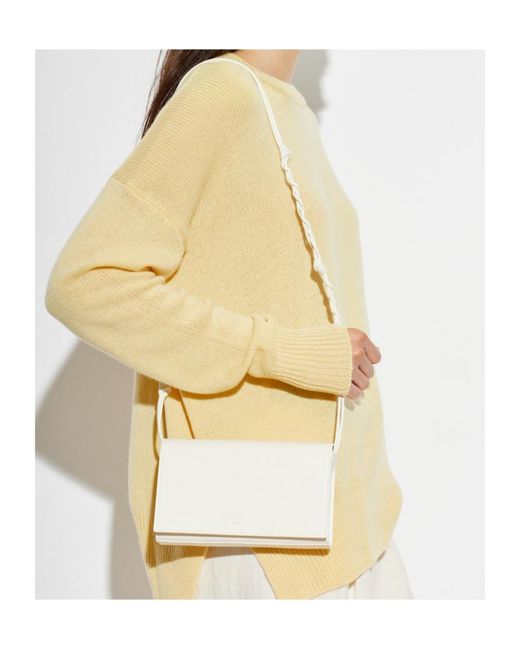 Jil Sander Natural Tangle Shoulder Bag