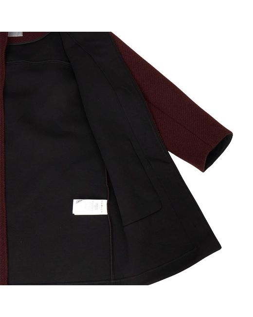 Max Mara Red Hooded Coat