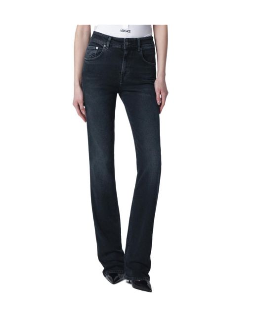Haikure Blue Belt Loop Jeans