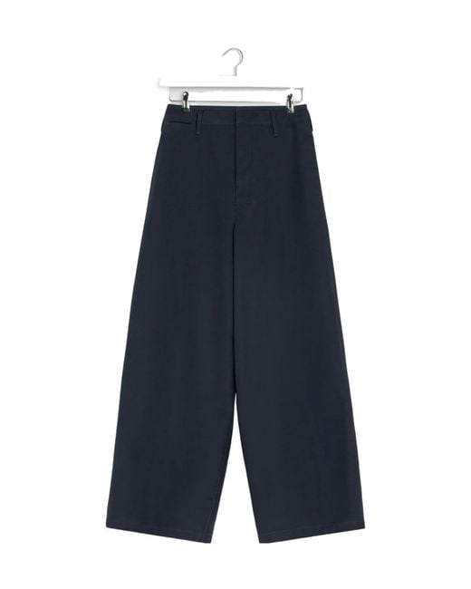 Lemaire Blue Large Chinos