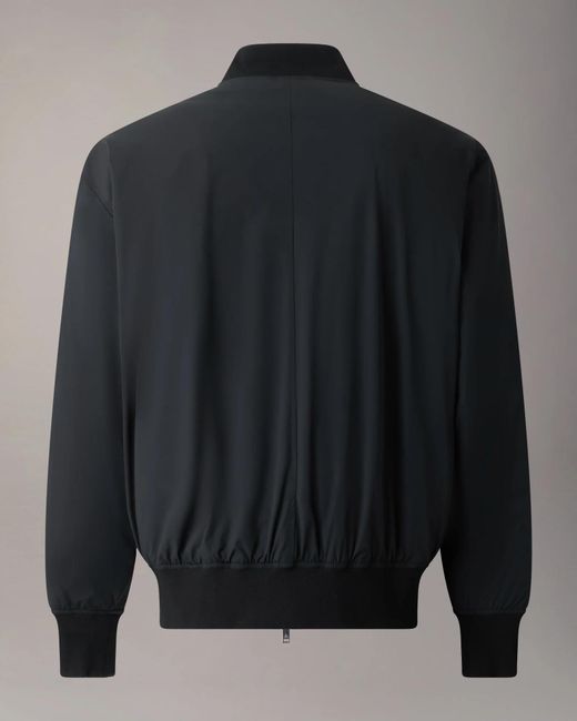 Moose Knuckles Blue Brixton Hooded Down Jacket for men