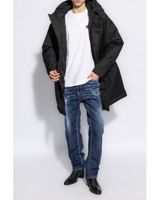 DSquared² Blue Mid-Rise Slim Jeans for men