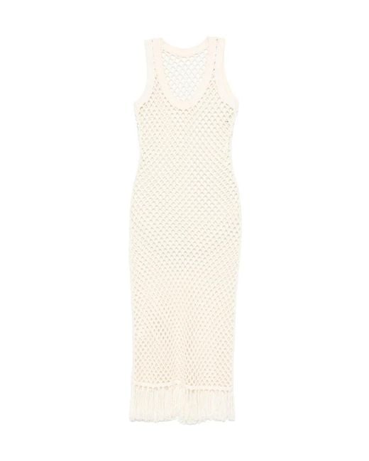 Sir White Cotton Dress