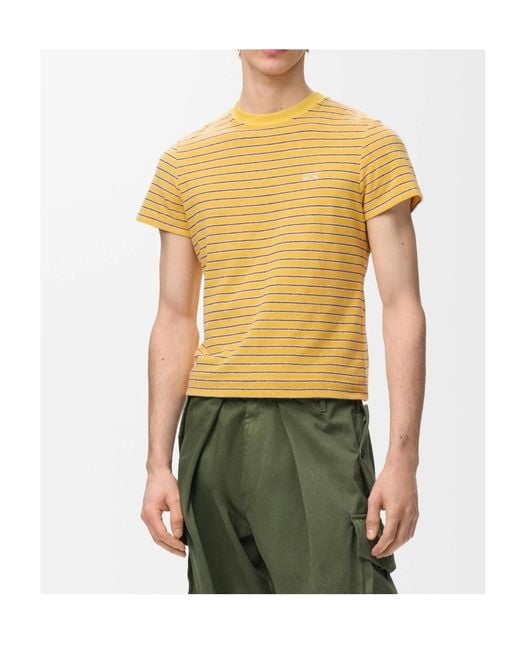 Loewe Yellow Striped T-Shirt for men