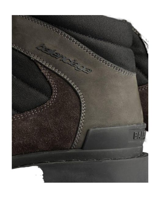 Balenciaga Black Combat Strike Low Boot