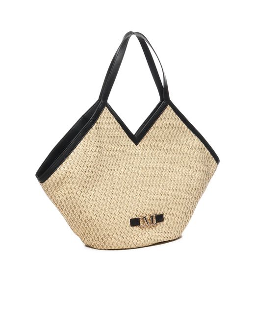 Max Mara ルイージ ラフィア トートバッグ Max Mara ルイージ ラフィア トートバッグ (Max Mara/トート