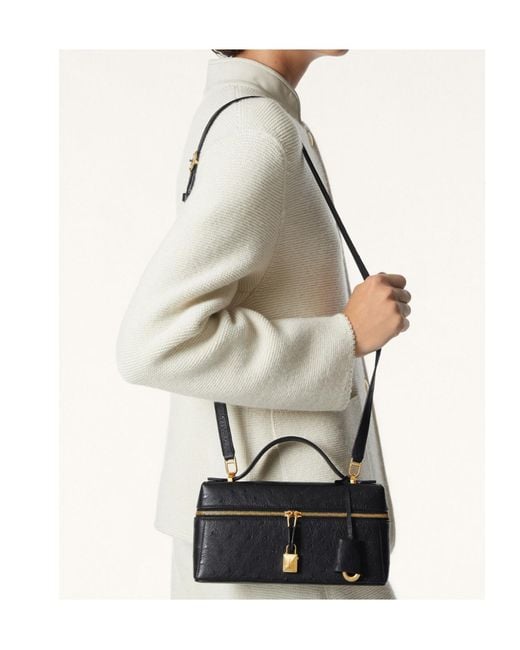 Loro Piana Black Extra Bag L23 Shoulder Bag