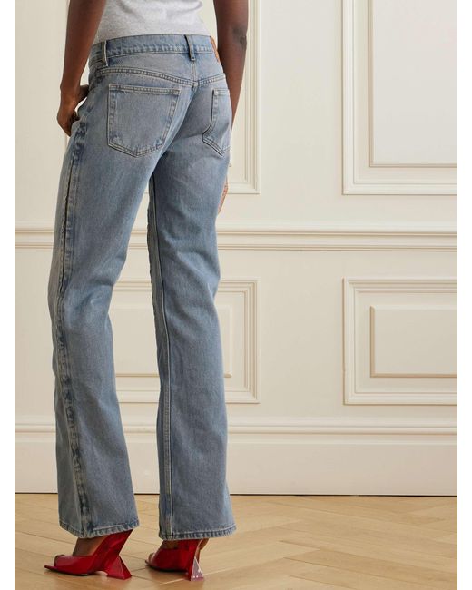 Y. Project Blue Belt Ring Denim Trousers