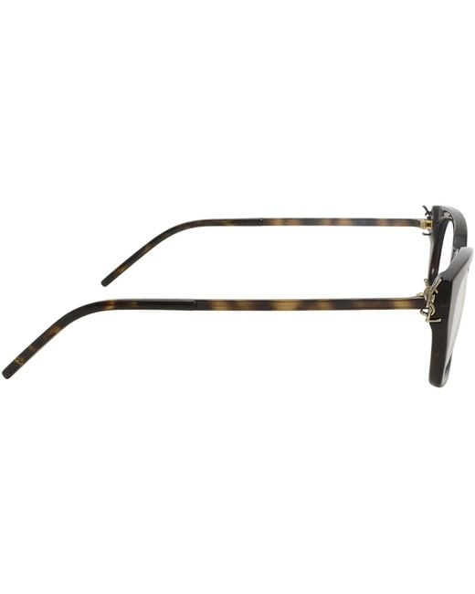 Saint Laurent White Logo Flat Mirror